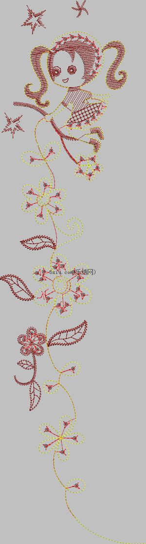 96e23894繡花花樣版帶下載-會員免費繡花圖案下載_2020花樣圖書/光盤